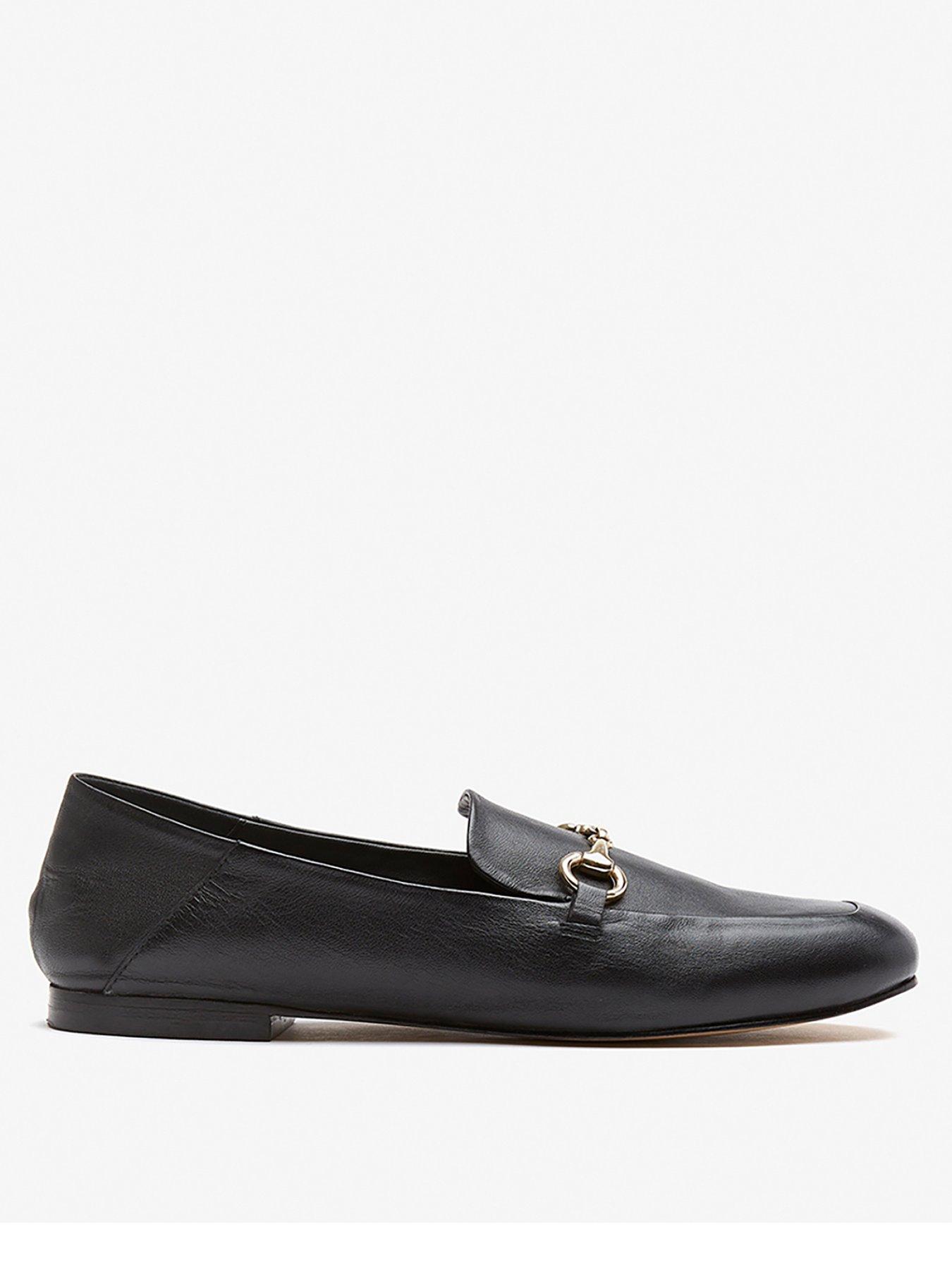 mint-velvet-camille-black-leather-loafer