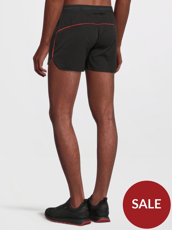 stillFront image of hugo-active-darbag-x-shorts-black