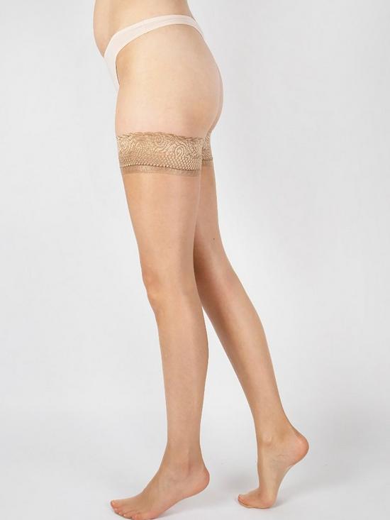 stillFront image of aristoc-10d-ultra-shine-hold-ups-nude