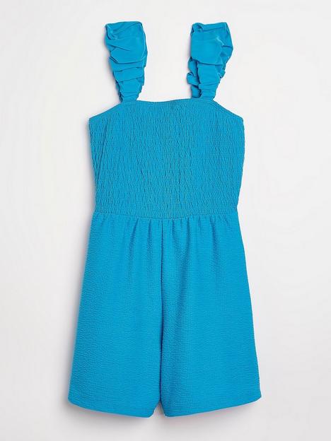 river-island-girls-ruched-summer-playsuit-turquoise
