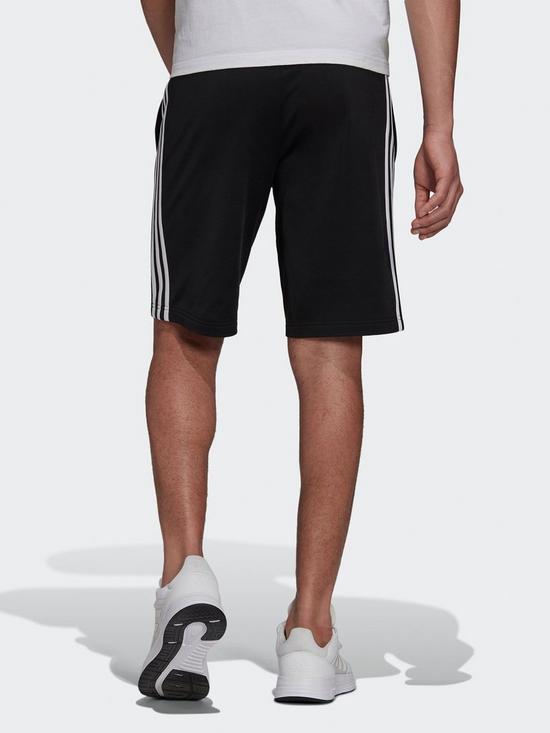 stillFront image of adidas-essentials-warm-up-3-stripes-shorts