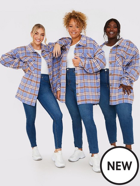 in-the-style-jac-jossa-blue-check-oversized-shacket
