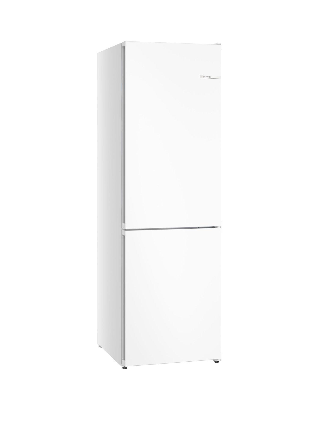 Bosch Series 4 KGN362WDFG 60/40, Frost Free, 60cm Wide Fridge Freezer - White