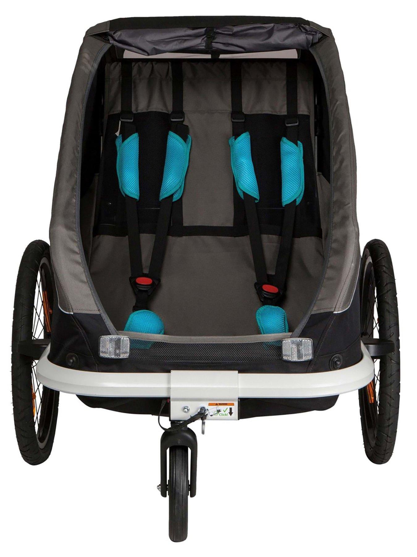 Hamax traveller best sale twin child trailer