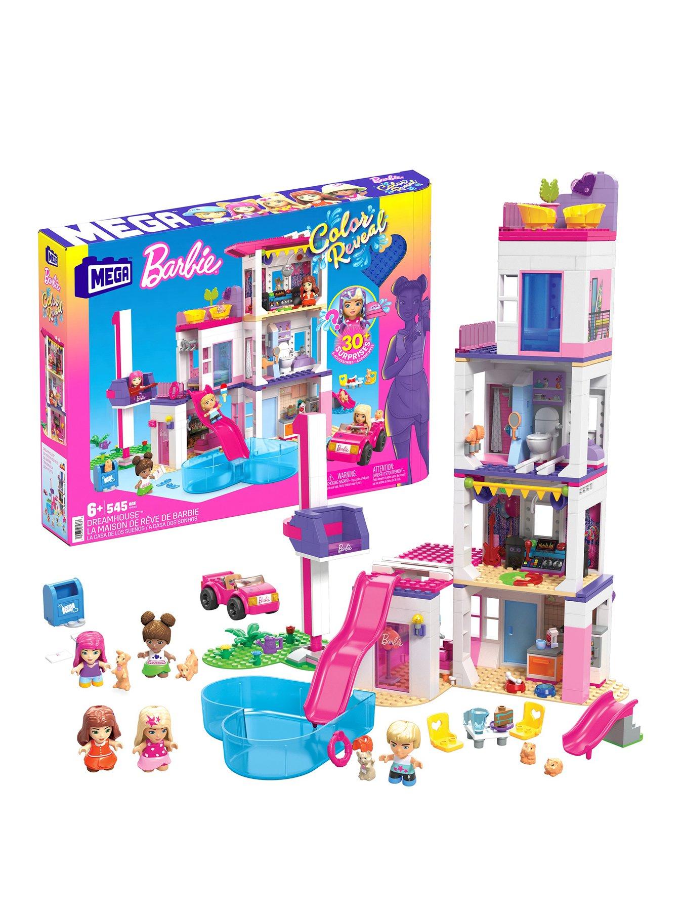 Mega Construx Barbie Colour Reveal Dreamhouse | littlewoods.com