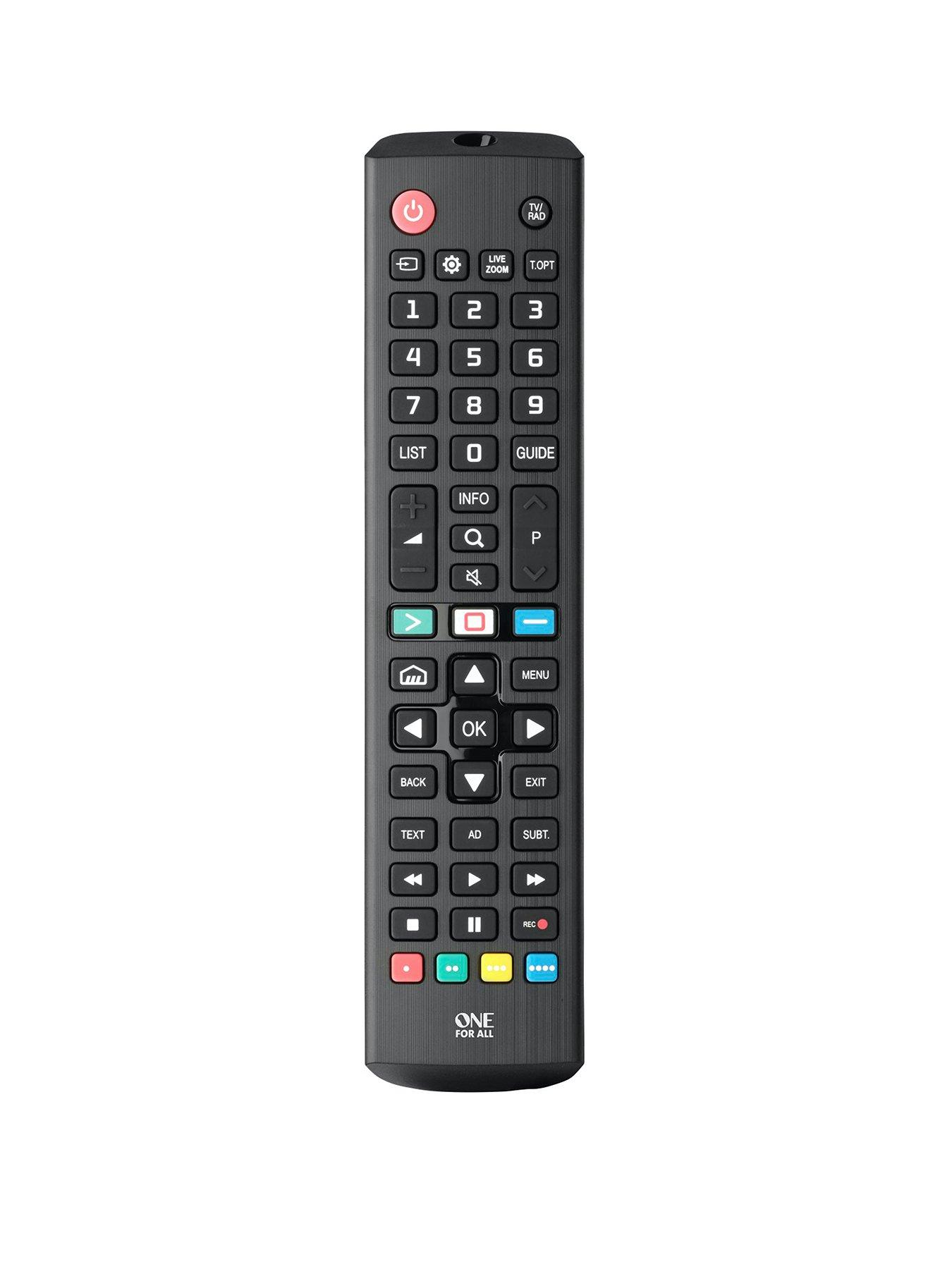 Image 1 of 4 of One For All LG Remote Control