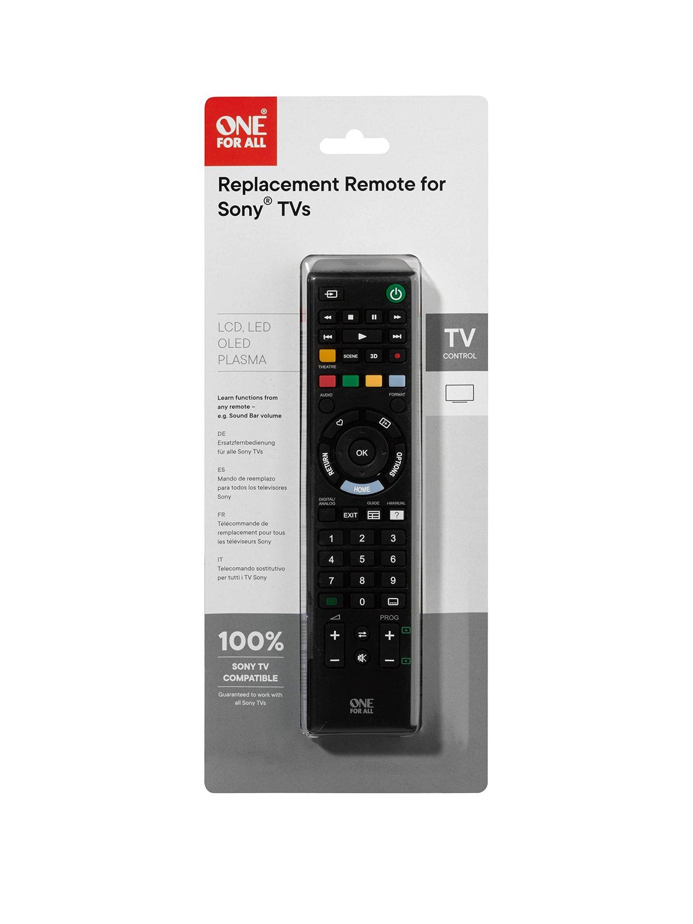  image of one-for-all-sony-remote-control