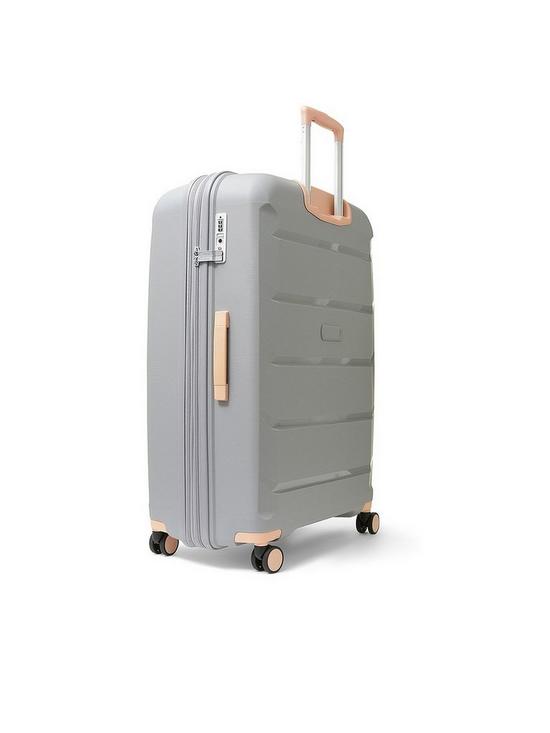 stillFront image of rock-luggage-tulum-8-wheel-hardshell-large-suitcase-grey