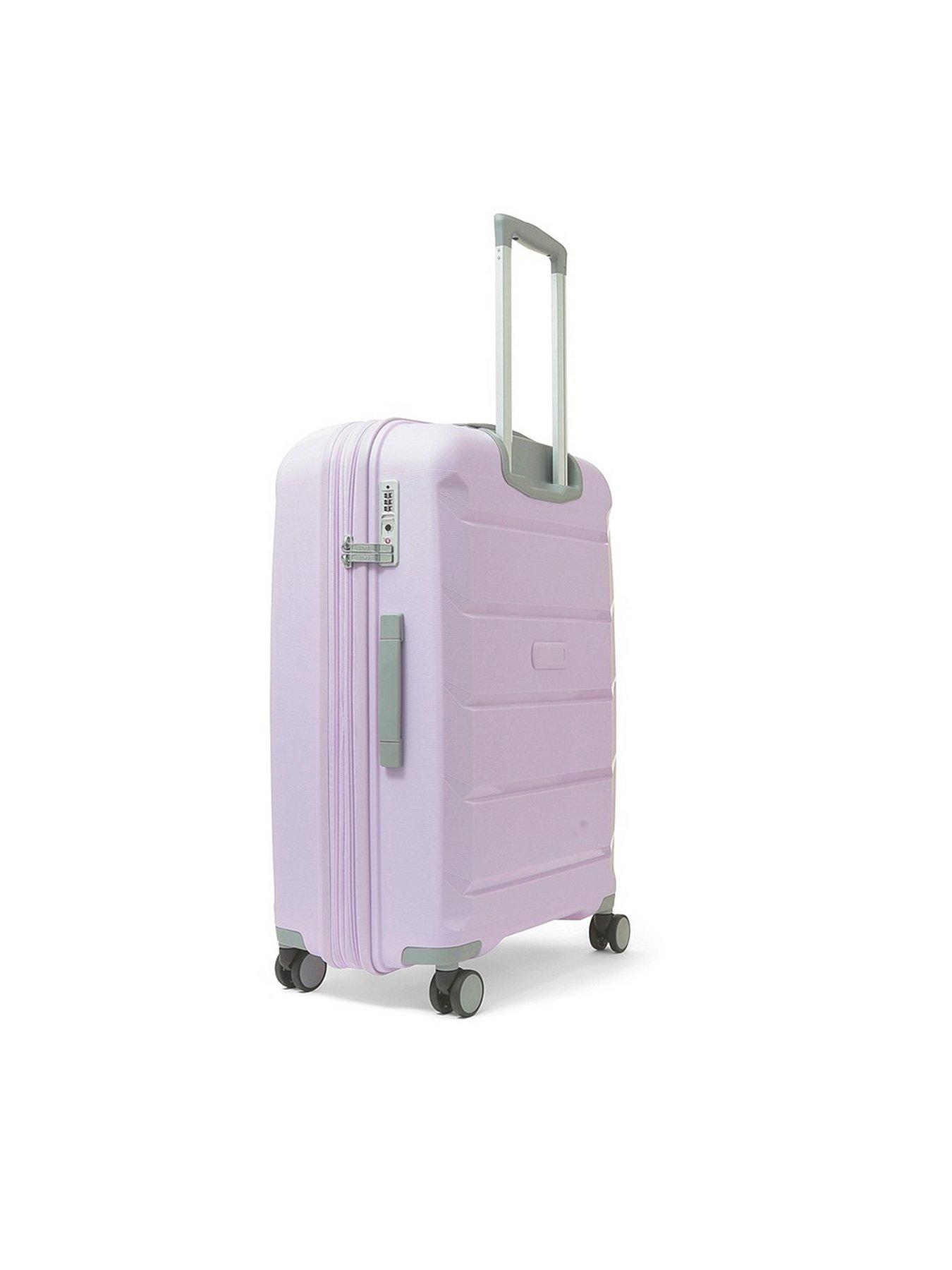 Image 2 of 6 of Rock Luggage Tulum 8 Wheel Hardshell Medium Suitcase - Lilac