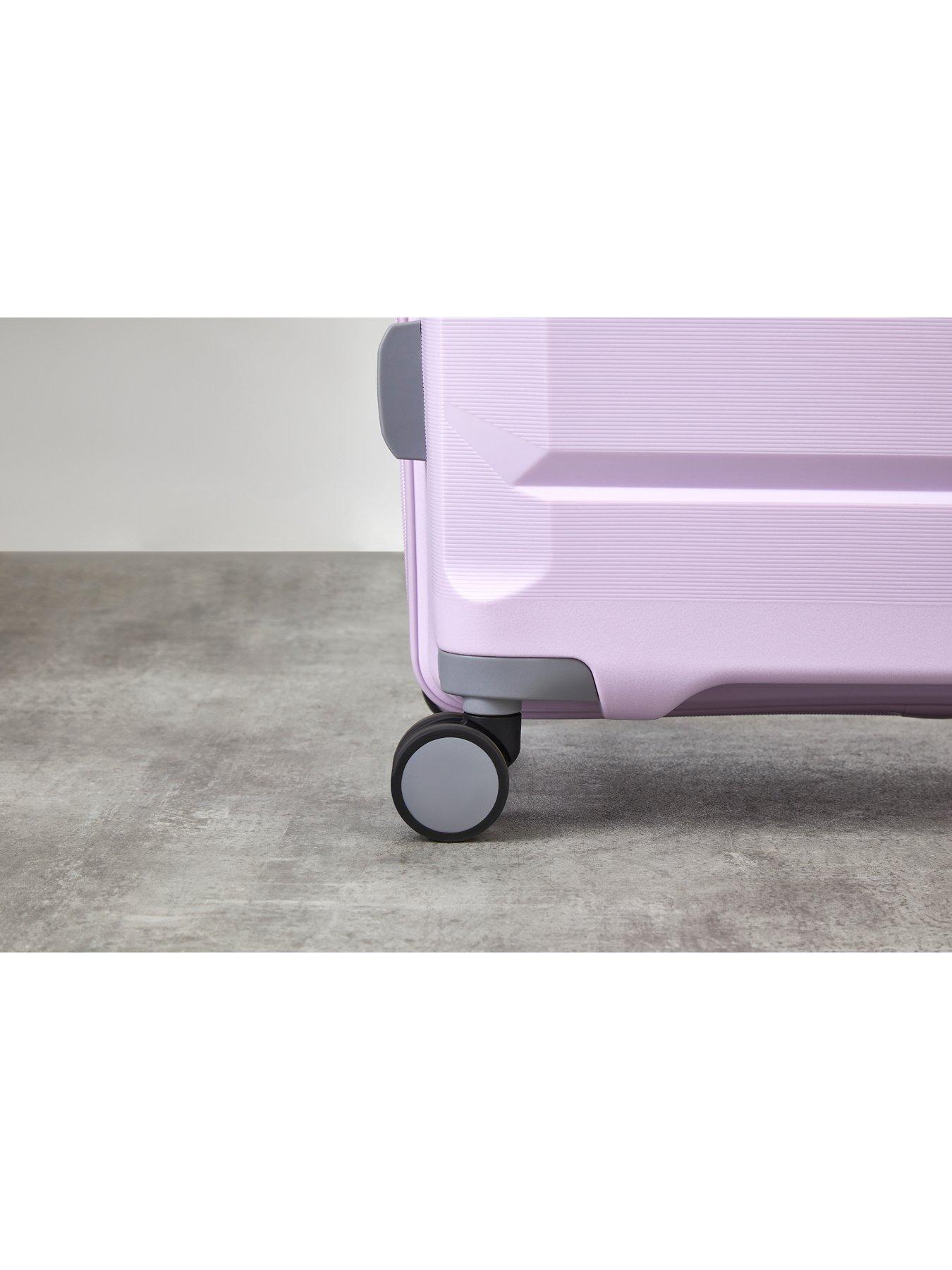 Image 3 of 6 of Rock Luggage Tulum 8 Wheel Hardshell Medium Suitcase - Lilac