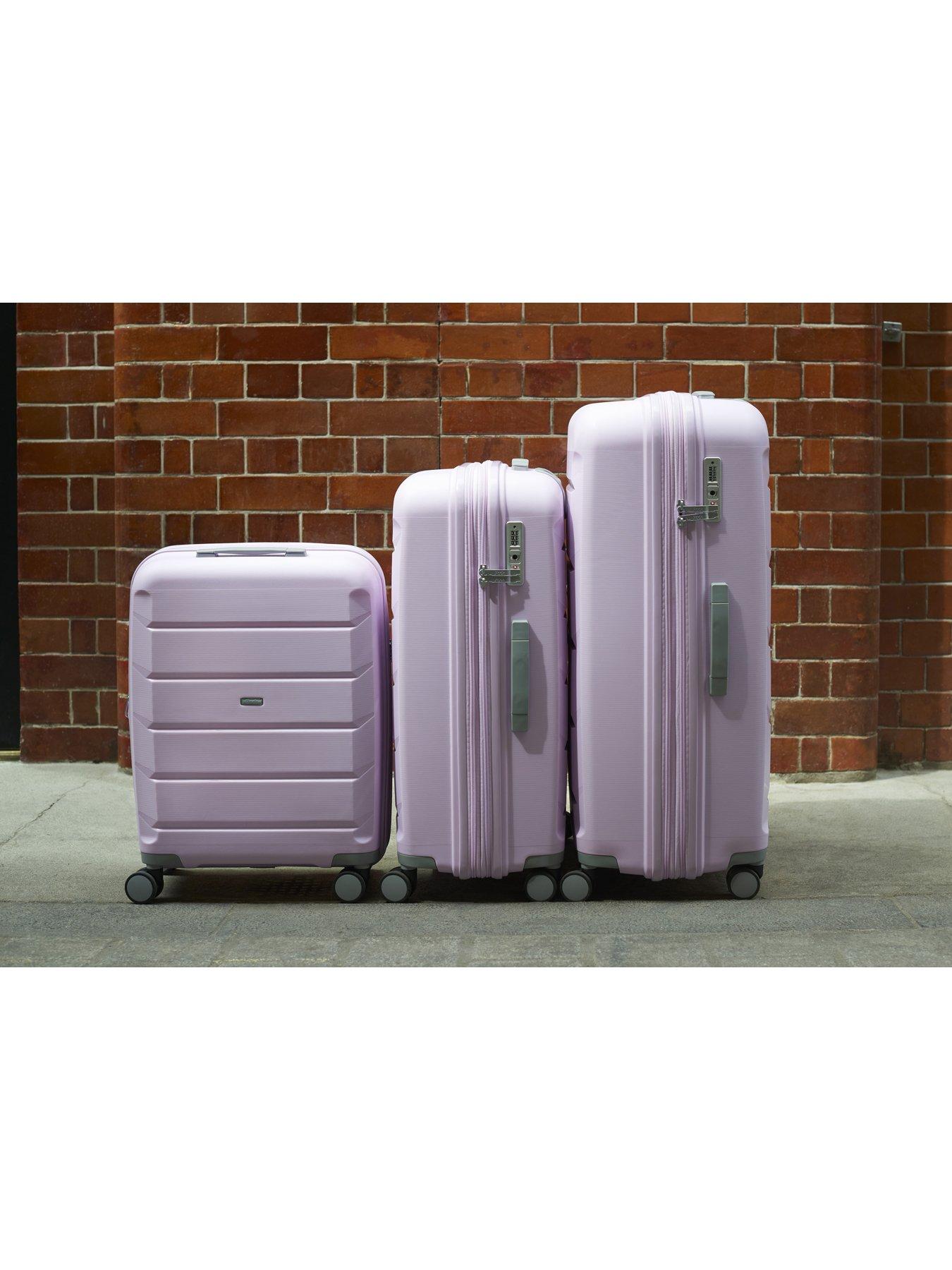 Image 6 of 6 of Rock Luggage Tulum 8 Wheel Hardshell Medium Suitcase - Lilac