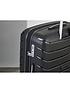  image of rock-luggage-prime-8-wheel-hardshell-large-suitcase-black