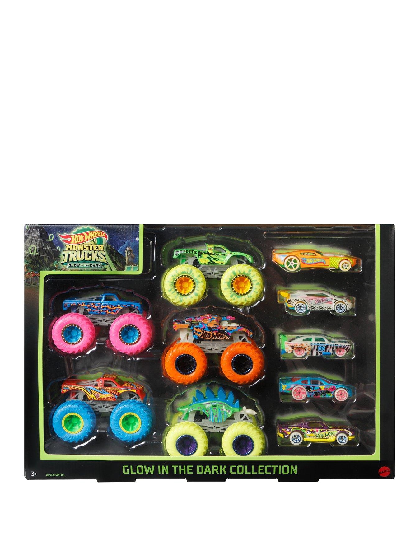 Hot Wheels Monster Trucks 1:64 Glow in the Dark Collection