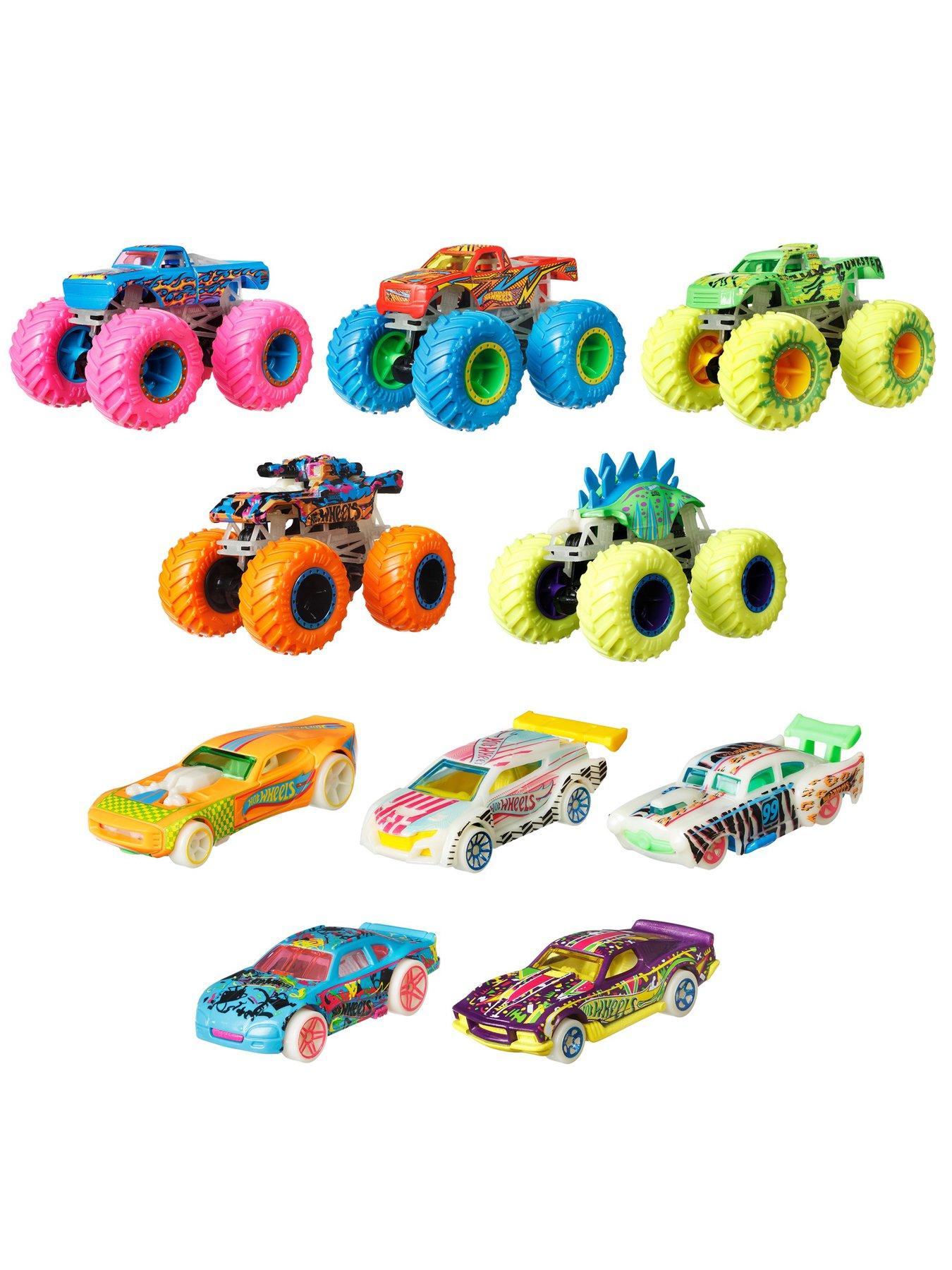 Hot Wheels Monster Trucks 1:64 Glow in the Dark Collection
