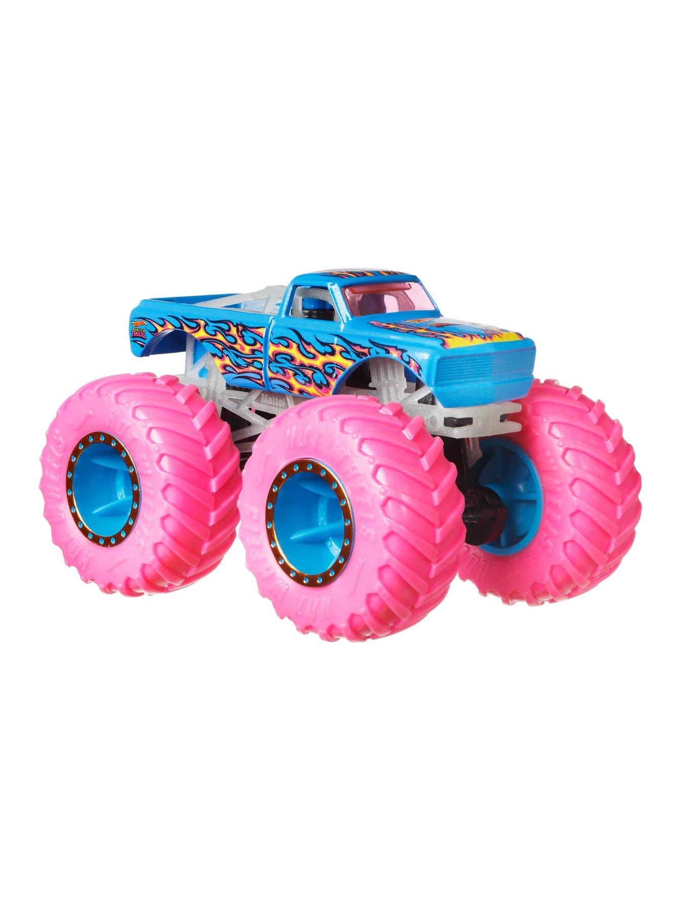 Hot wheels cheap pink monster truck