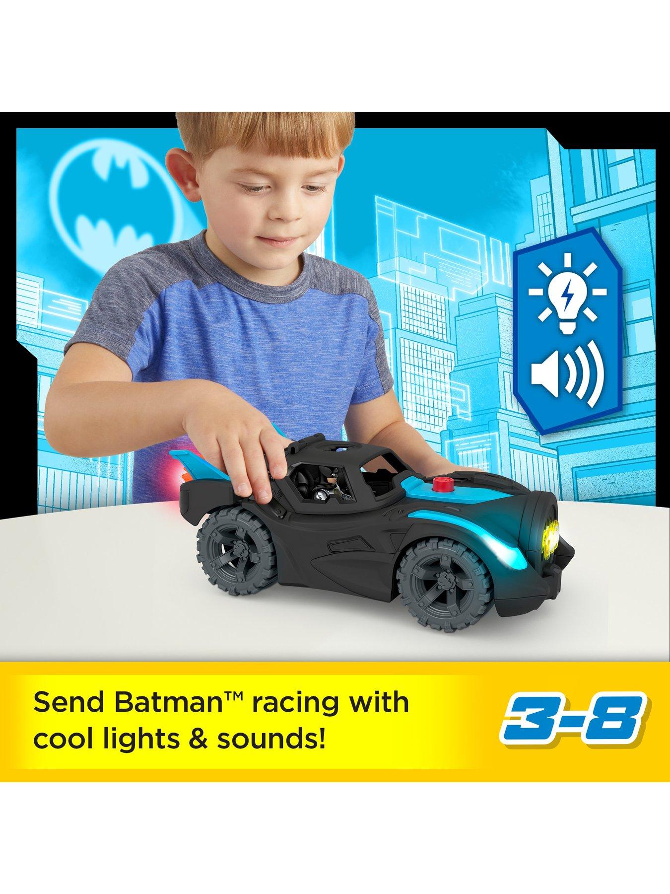 Imaginext DC Super Friends Bat-Tech Lights Sounds Batmobile with
