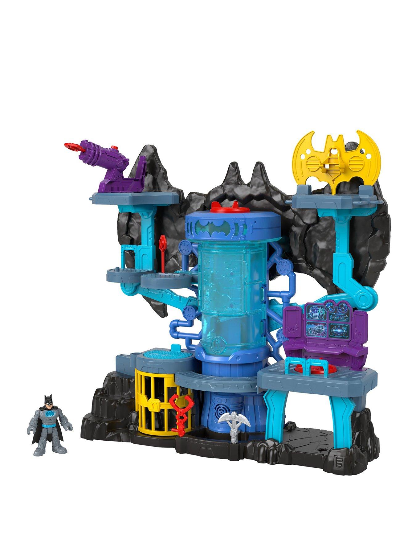  image of imaginext-dc-super-friends-bat-tech-batcave-playset-with-lights-amp-sounds