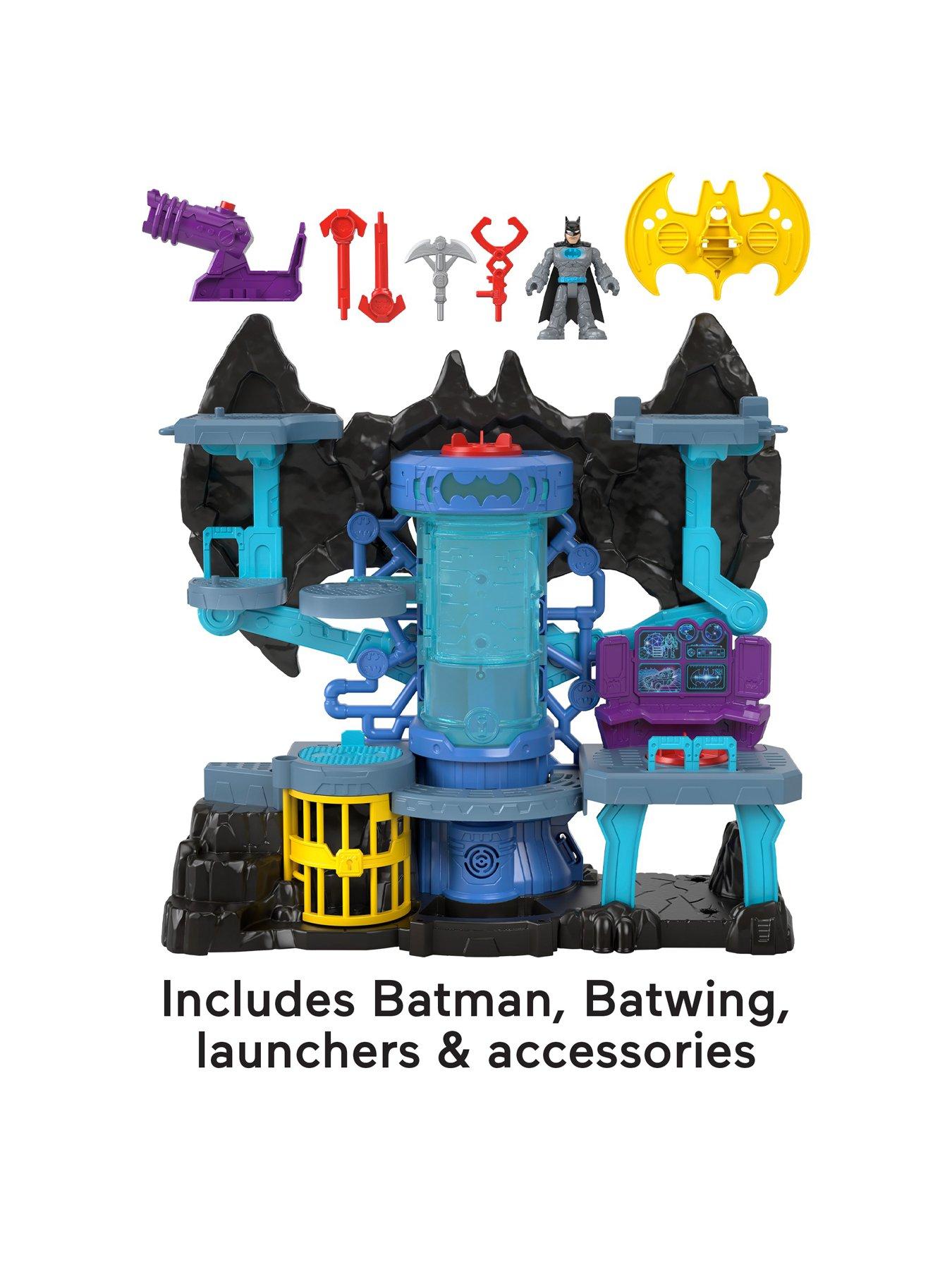  image of imaginext-dc-super-friends-bat-tech-batcave-playset-with-lights-amp-sounds