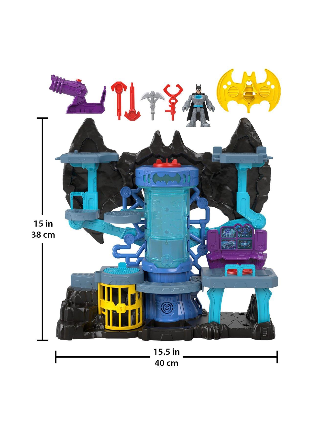  image of imaginext-dc-super-friends-bat-tech-batcave-playset-with-lights-amp-sounds