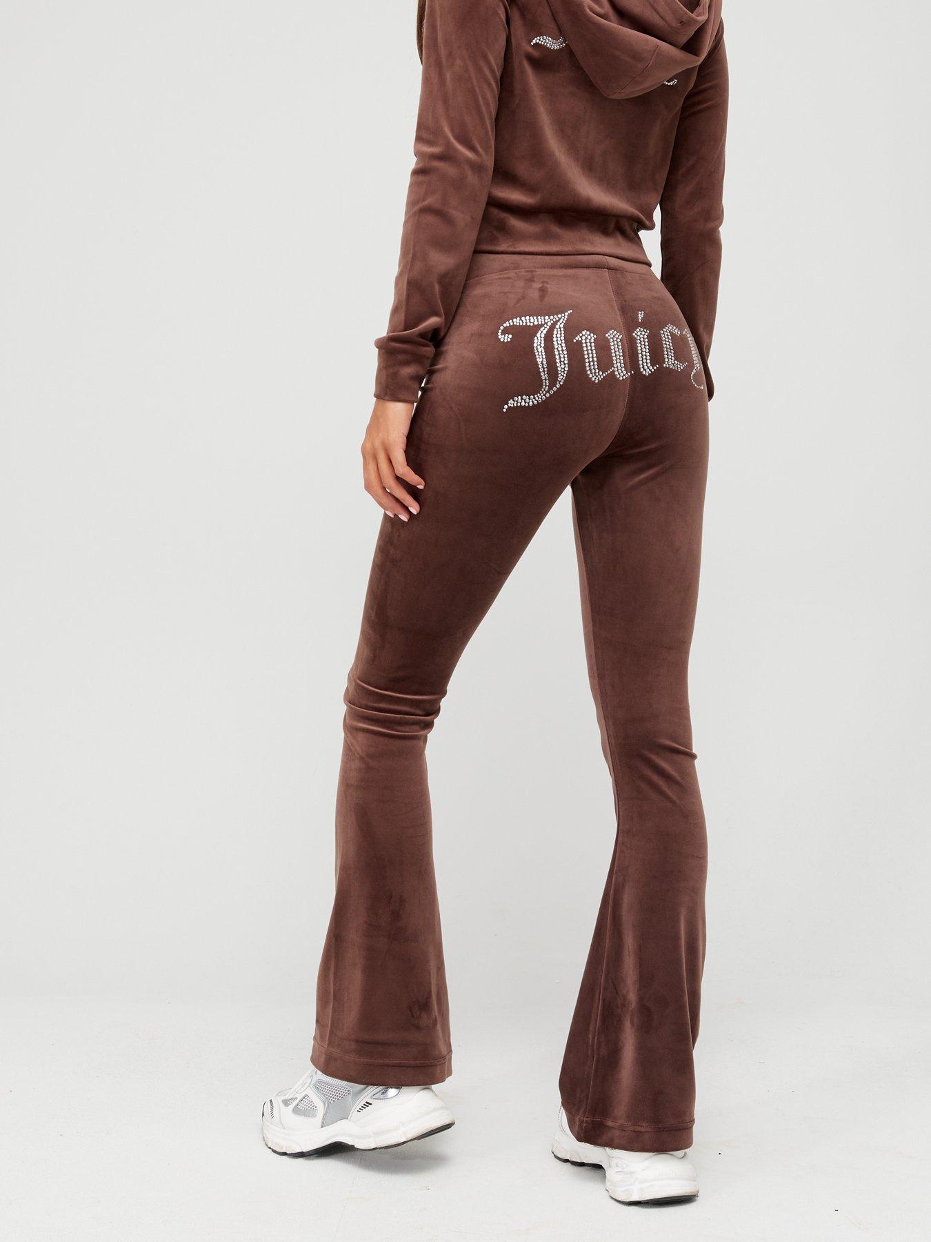 FUNGI DIAMANTE VELOUR CUFFED BOTTOMS – Juicy Couture UK