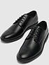  image of schuh-melvin-formal-derby-shoe-black