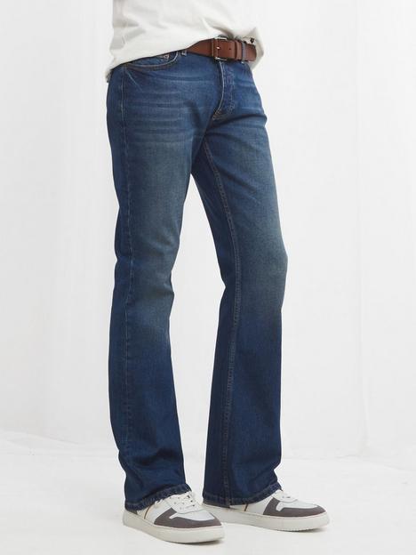 joe-browns-stylish-bootcut-jeans-dark-vintage-wash-blue