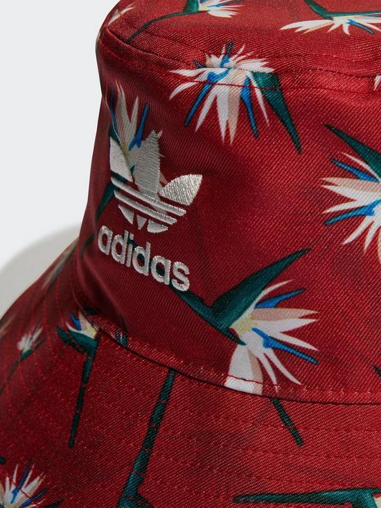 back image of adidas-originals-thebe-magugu-bucket-hat