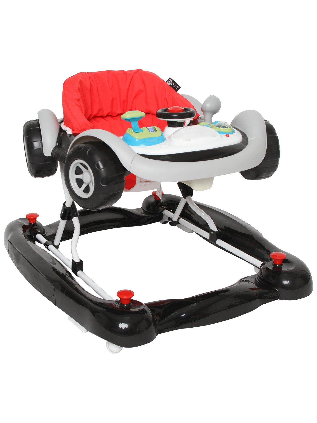 Image 1 of 4 of My Child Coupe Baby Walker - Black Racer