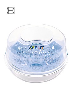 Sterilisers Baby Bottle Warmers Littlewoods Avent Microwave Steam Sterilizer