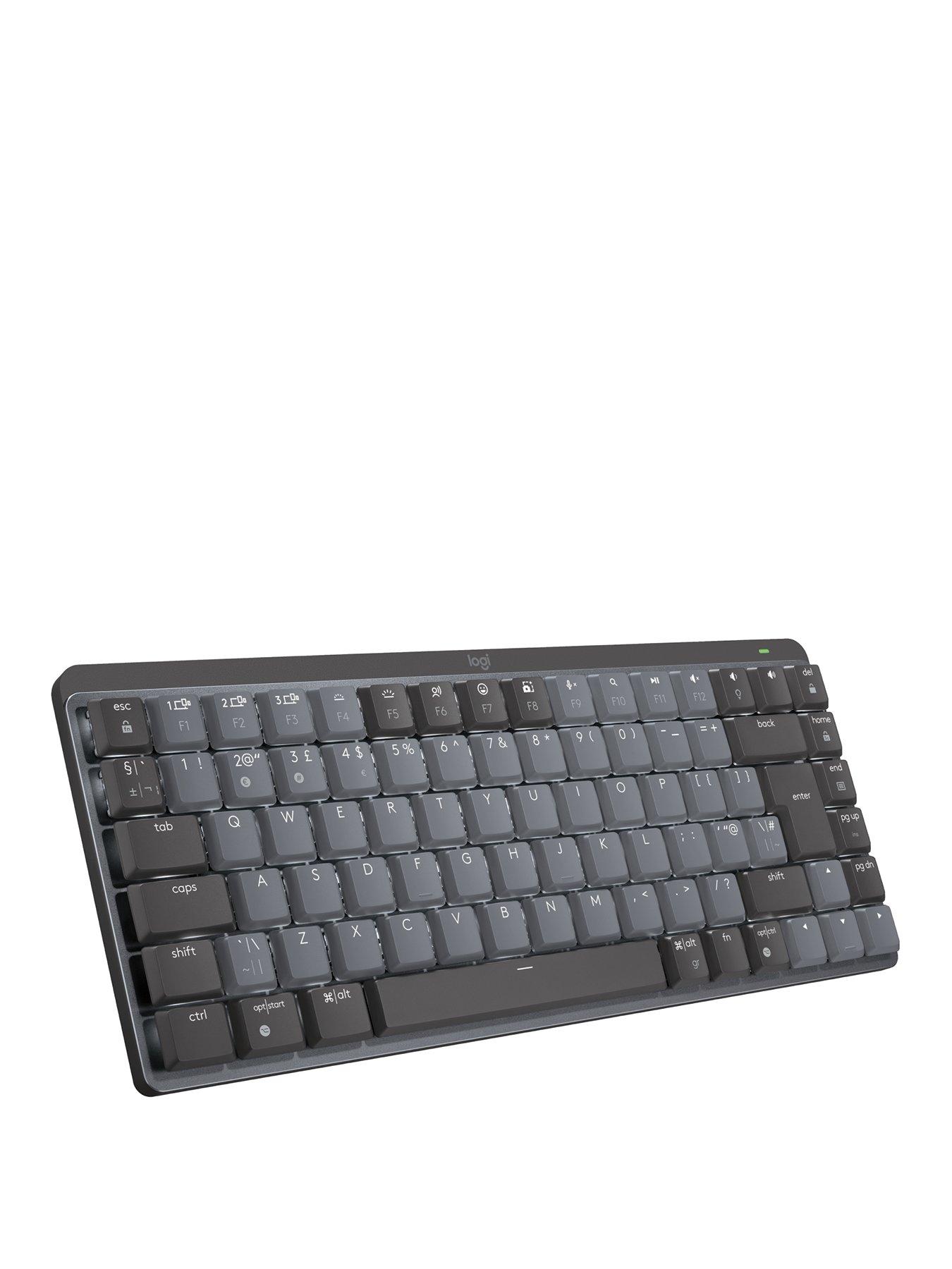 undefined MX Mechanical Mini Minimalist Wireless Illuminated Keyboard - GRAPHITE - UK - EMEA