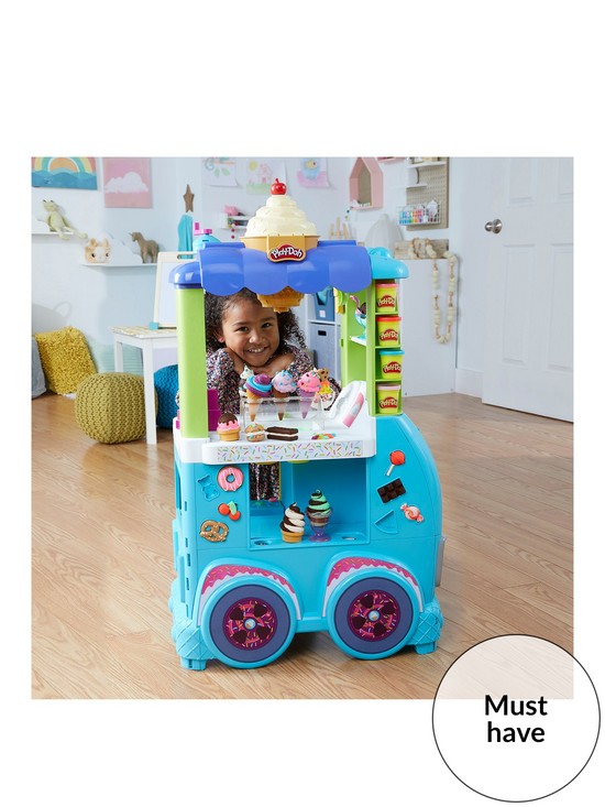 stillFront image of play-doh-playdoh-ultimate-ice-cream-truck-playset