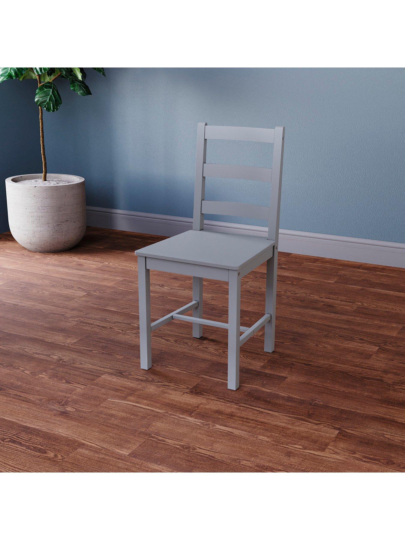  image of vida-designs-yorkshirenbsp108-cm-dining-table-plus-4-chairs-grey