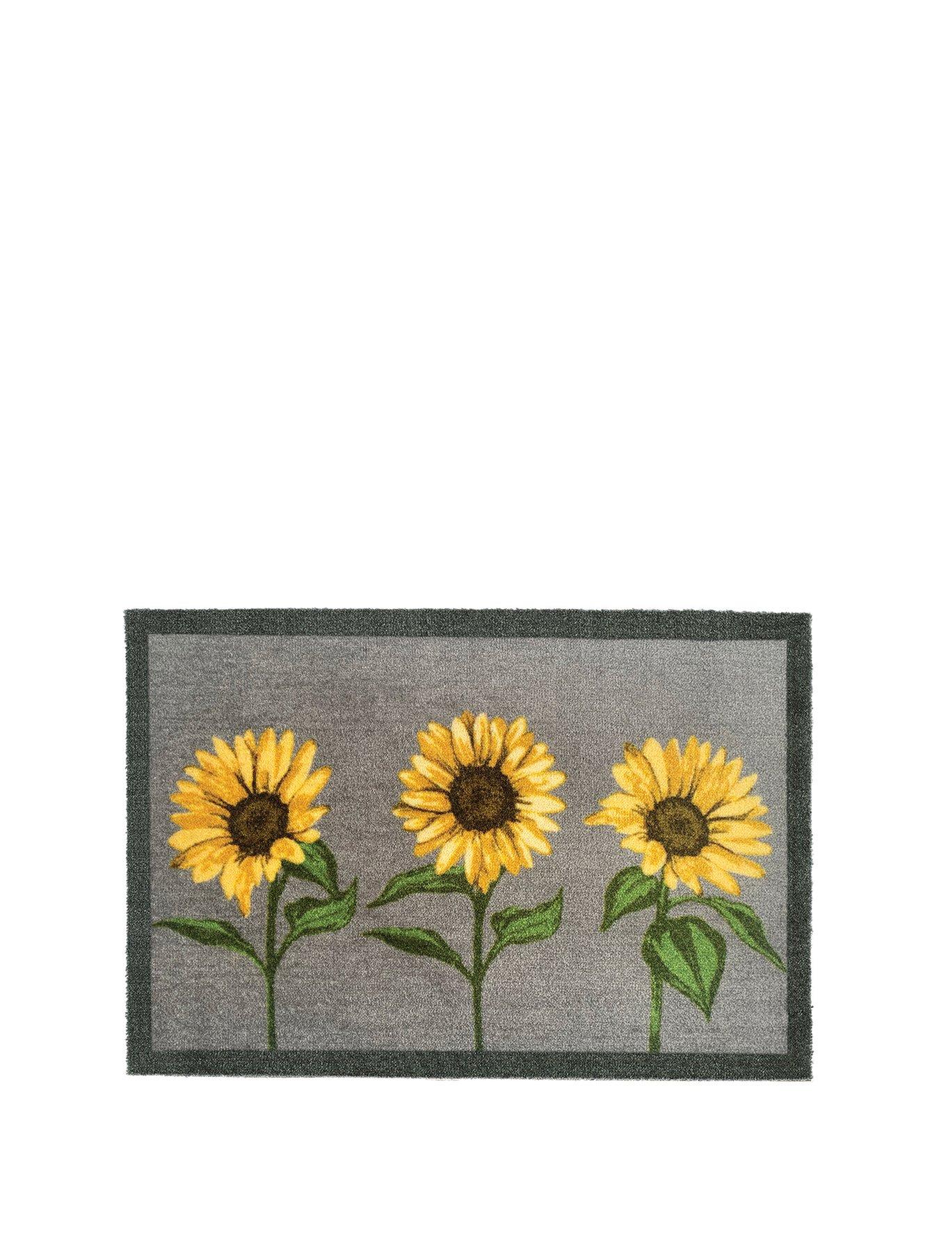 The Very Collection Sunflowers Doormat - Multi