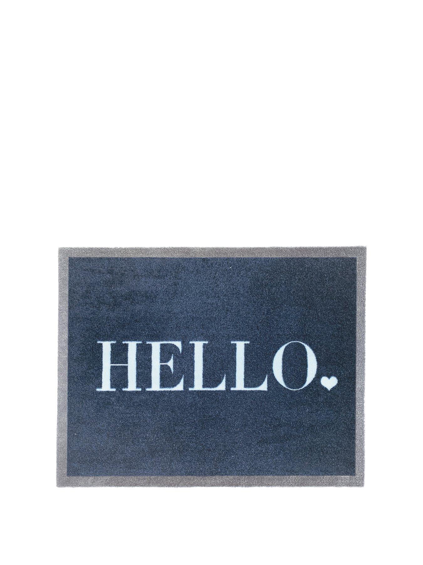 Image 1 of 2 of Very Home Hello Doormat - Navy