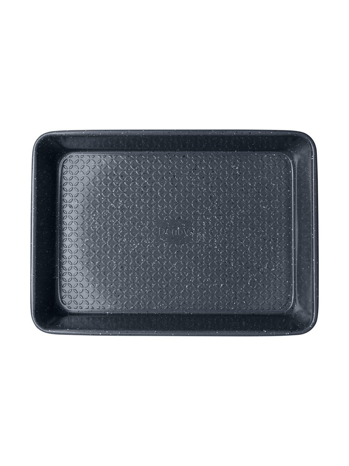  image of denby-quan-tanium-finish-medium-roasting-tray