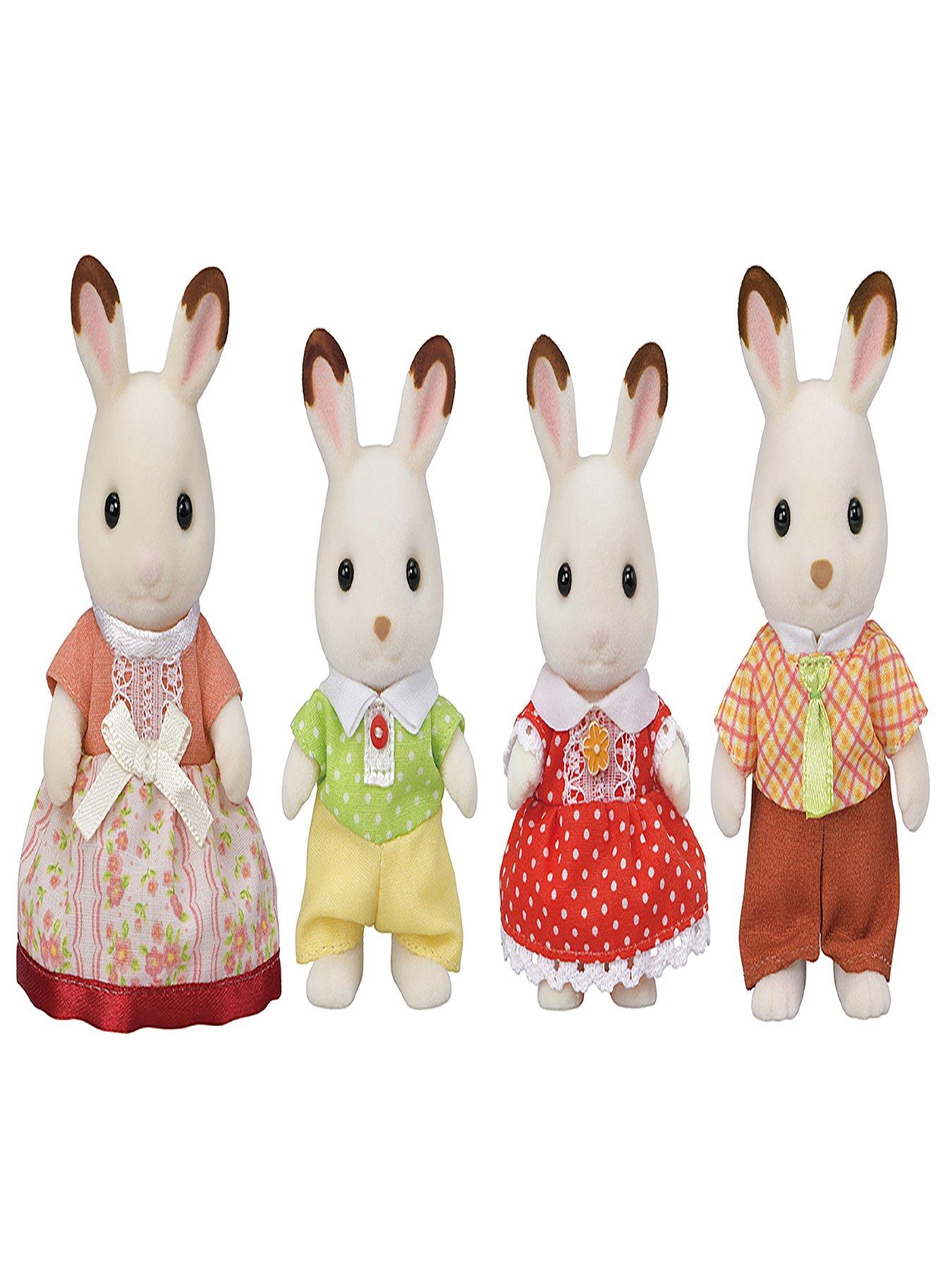 Sylvanian Families Chocolate Rabbit Family