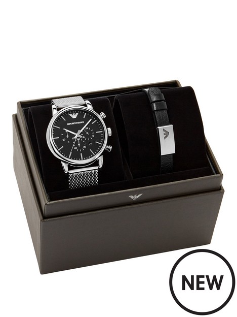 emporio-armani-mens-traditional-watches-stainless-steel-mesh-gift-set-with-bracelet