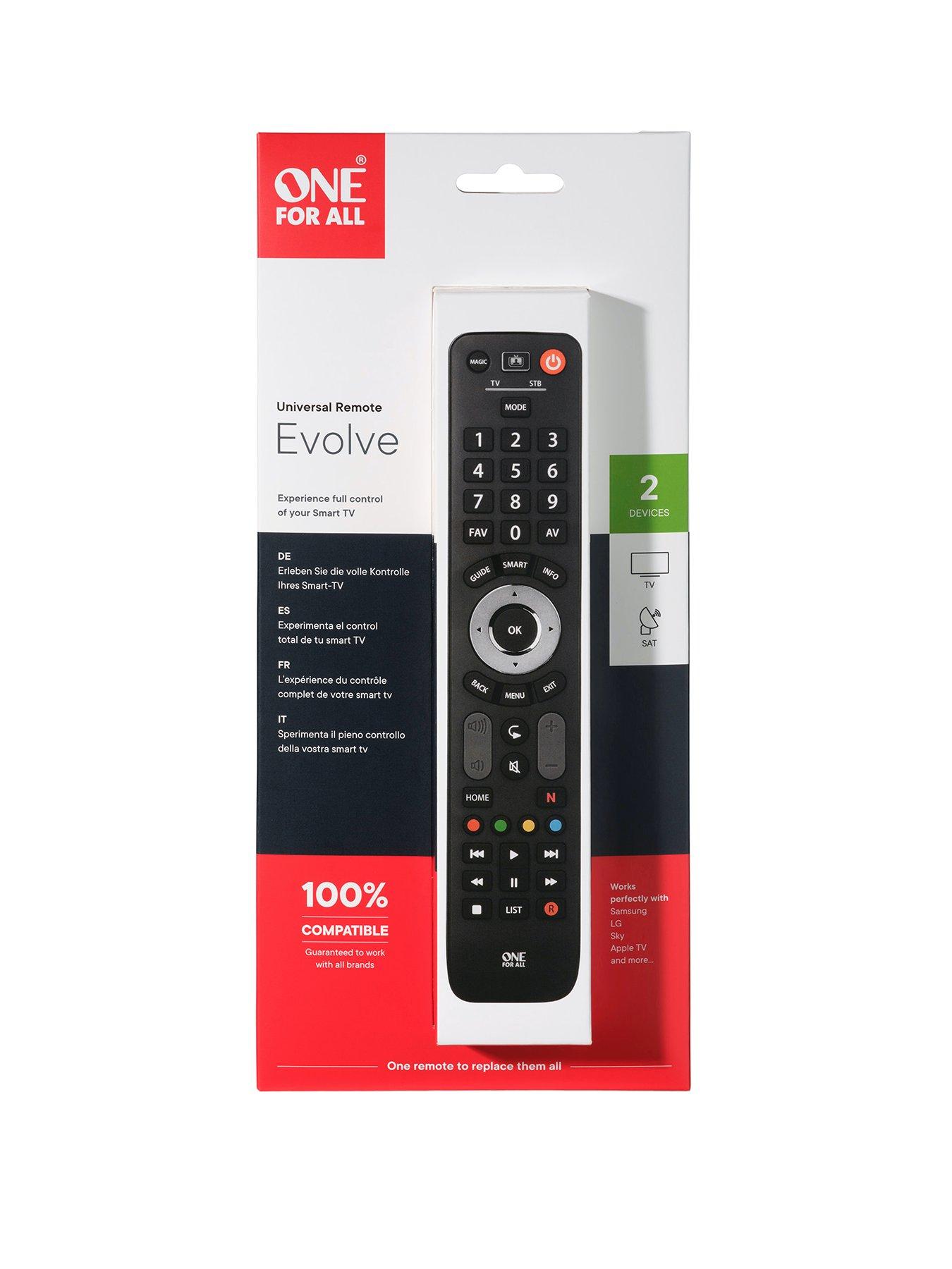  image of one-for-all-urc7125-universal-remote-control-evolve-2