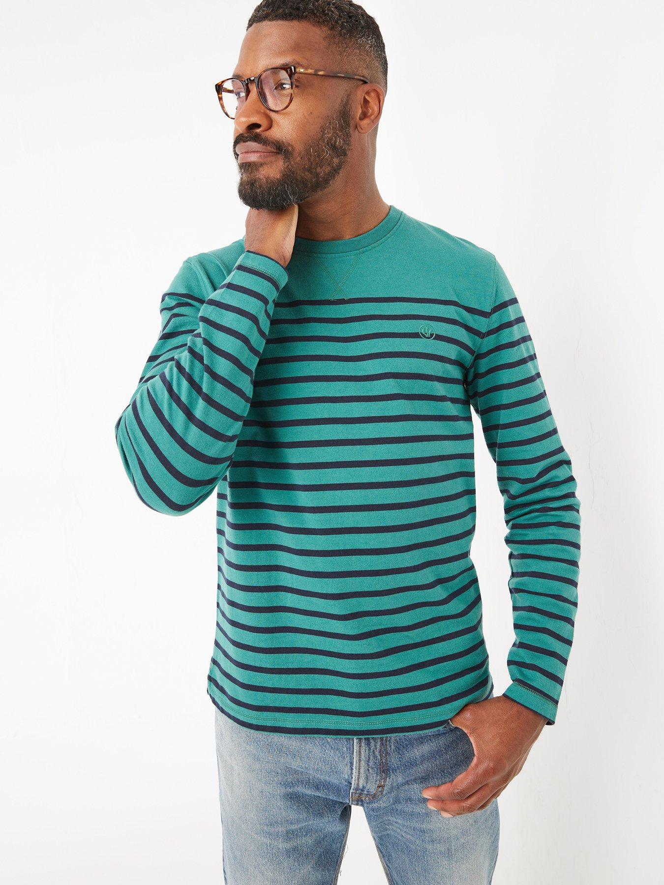 T-shirt à Manches Longues Rayé Pour Bébé Garçon Noppies - Doux Et Confortable - Certifié GRS - Taille Garçon - 4