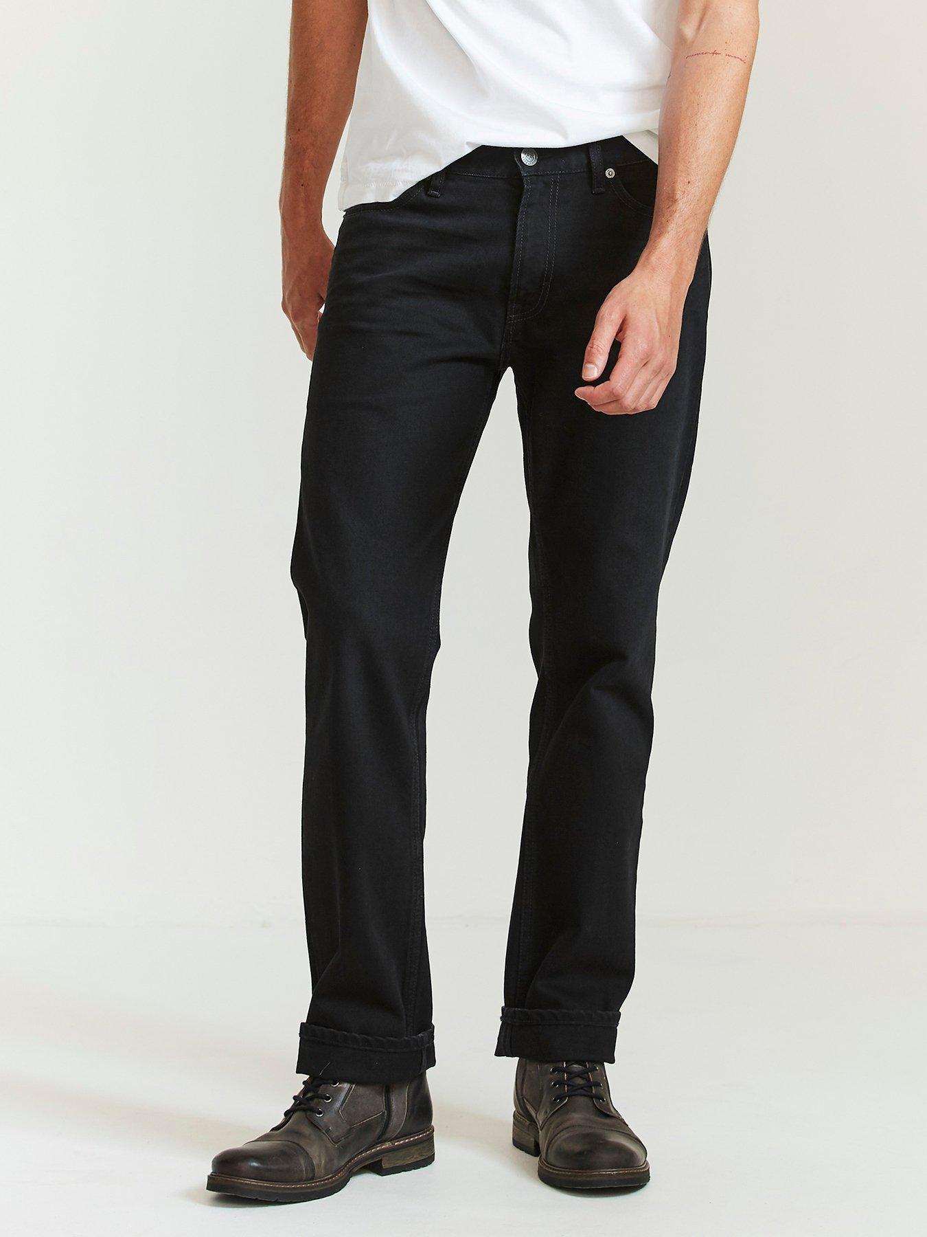 FatFace Straight Fit Washed Jeans - Black | littlewoods.com