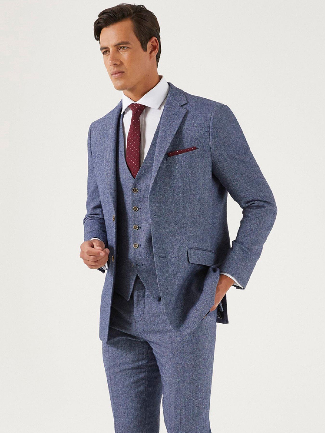 undefined Jude Tailored Jacket  - Blue