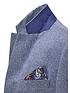  image of skopes-jude-herringbone-tailored-fit-jacket-blue