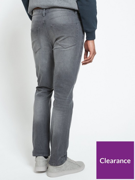 stillFront image of everyday-stretch-slim-leg-jeans--nbspgrey
