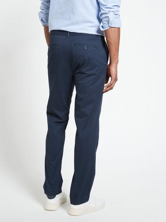 stillFront image of everyday-slim-chino-trousers-navy