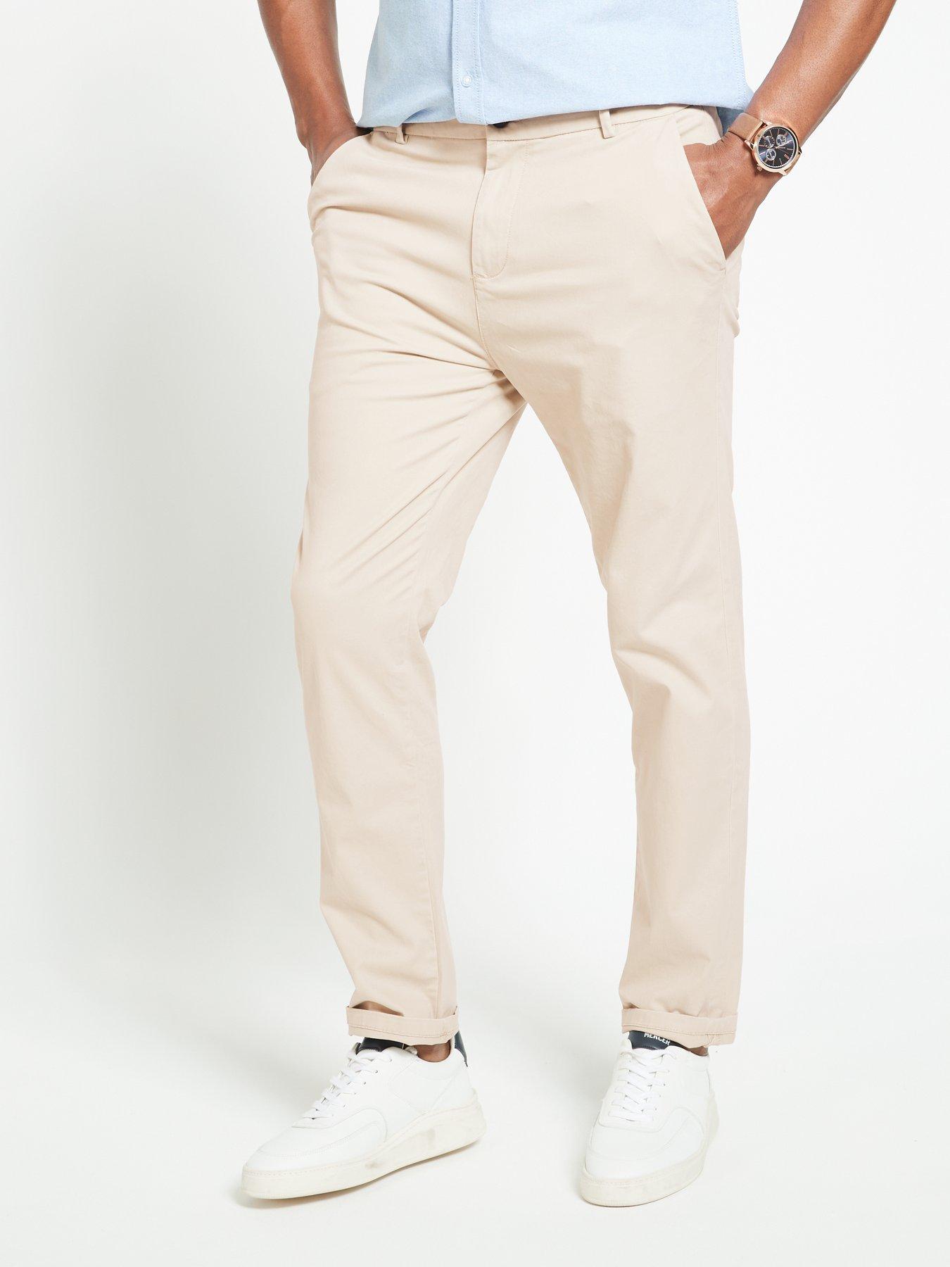 front image of everyday-slim-chino-trousers-stone