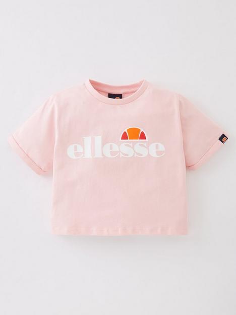 ellesse-junior-girls-nicky-crop-t-shirt-light-pink