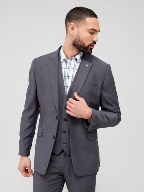 very-man-slim-suit-jacket-grey-herringbone