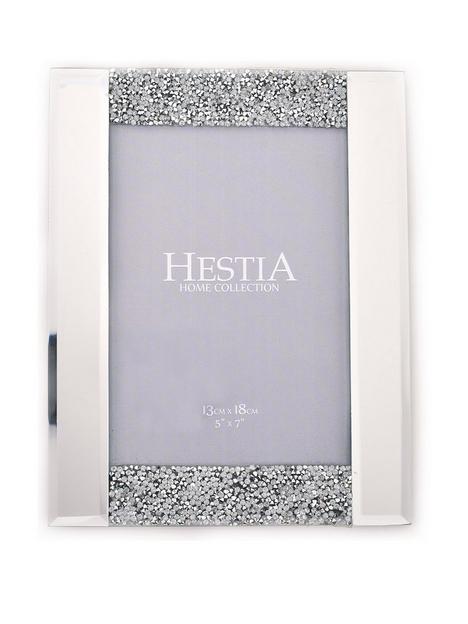 hestia-diamante-and-mirrored-photo-frame-ndash-5-x-7-inch