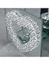  image of hestia-mirror-glass-crystal-heart-single-tealight-holder