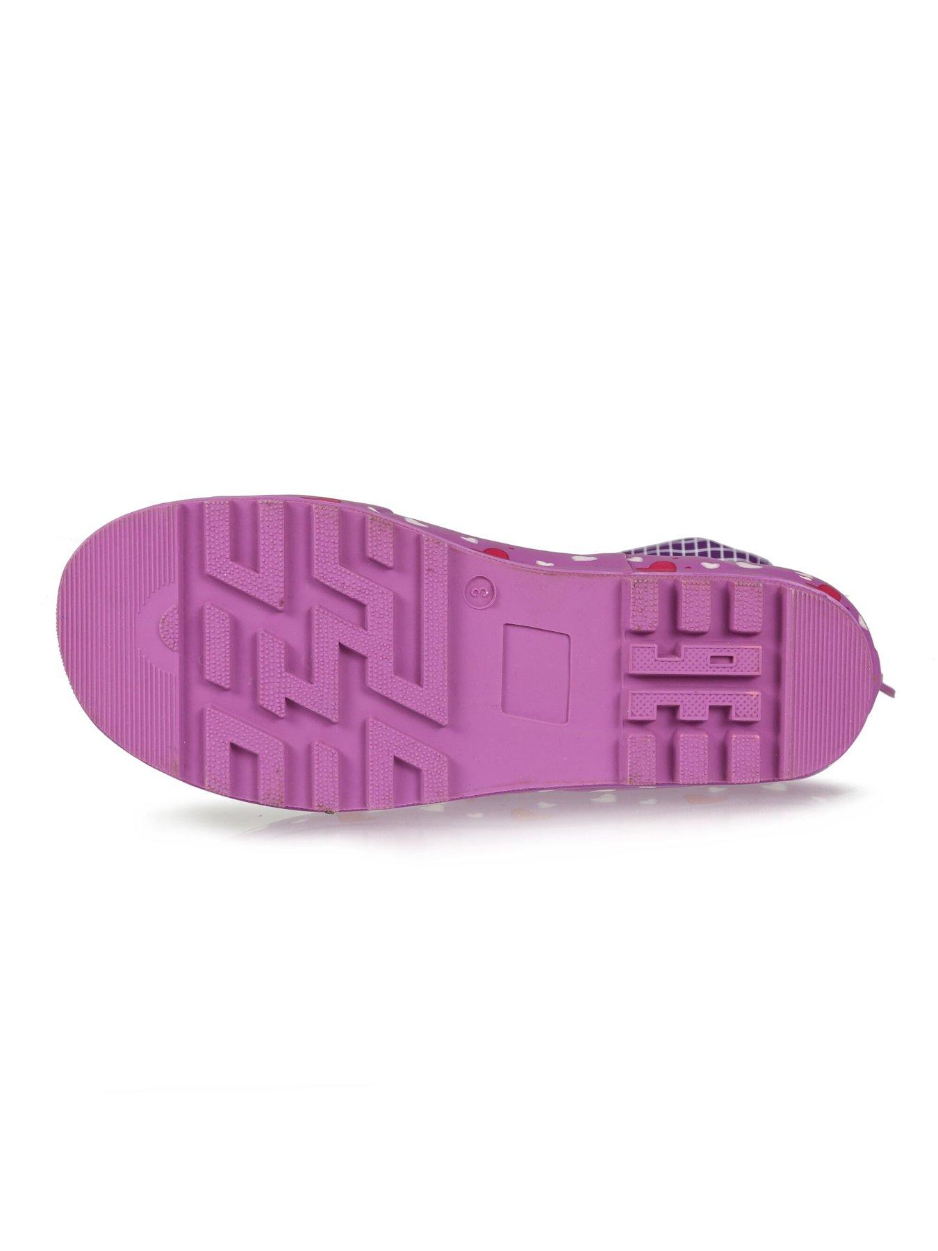  image of regatta-kids-mudplay-wellies-unicorn-pink